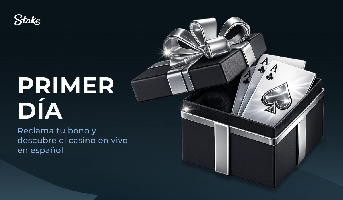Stake casino online: primer día en la plataforma, bonos y promociones para nuevos usuarios.
