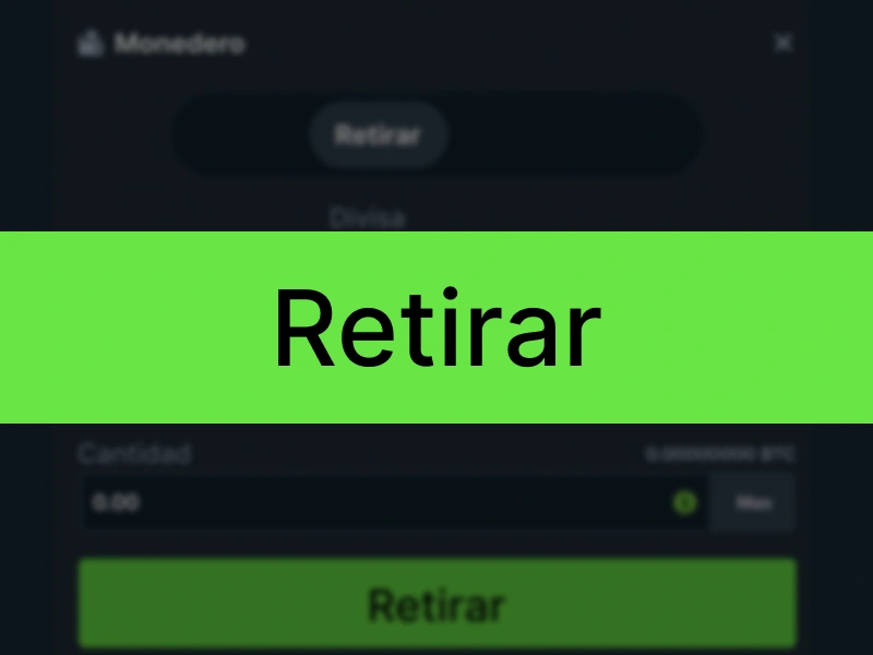 Botón Retirar para confirmar el retiro en Stake